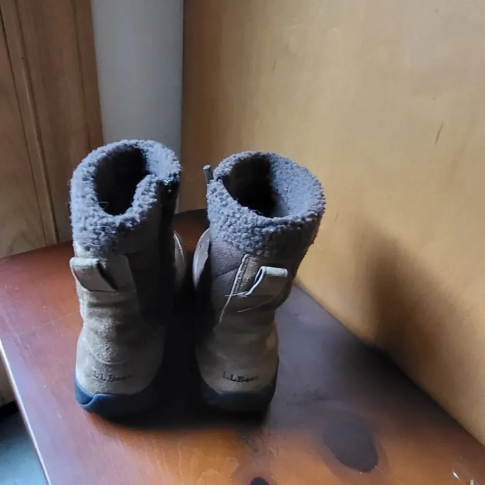 NEW LL Bean Suede Boots (NWOT)